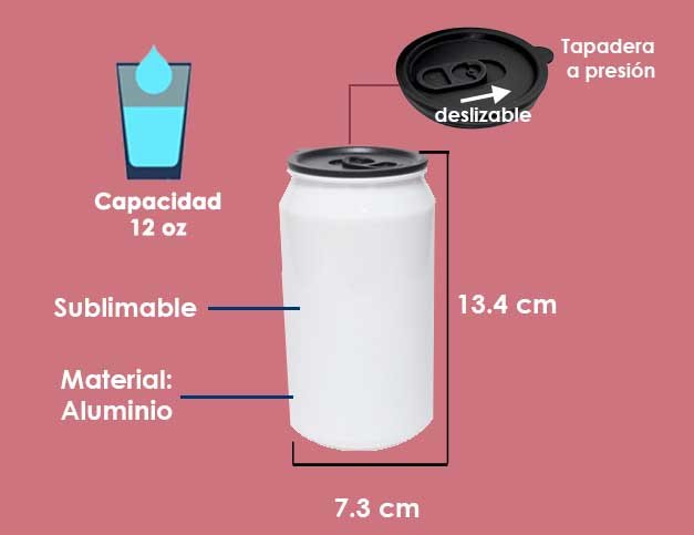 LATA DE ALUMINIO :: Ical-sublimacion